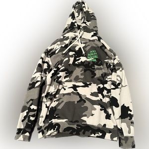ANTI SOCIAL SOCIAL CLUB SNOW CAMO HOODIE